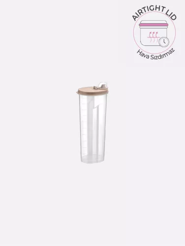 TÁROLÓ HENGER A. MŰA. TETŐVEL 600ML, 4 SZÍN "ROYAL" 15*11*8,4CM