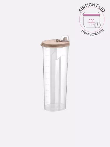 TÁROLÓ HENGER A. MŰA. TETŐVEL 1,15L 4 SZÍN, "ROYAL" 27*10,7*8,4CM