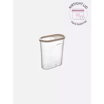   TÁROLÓ DOBOZ MŰA. TETŐVEL 1,6L 4 SZÍN, "ROYAL" 13*20*9,8CM