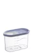TÁROLÓ DOBOZ MŰA. TETŐVEL 1,6L 4 SZÍN, "ROYAL" 13*20*9,8CM