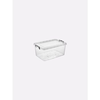   TÁROLÓDOBOZ SZÖGL. MŰA. PATENTZÁRAS TETŐVEL VÍZT. 1,75L "ECO" 10,5*14,2*22CM