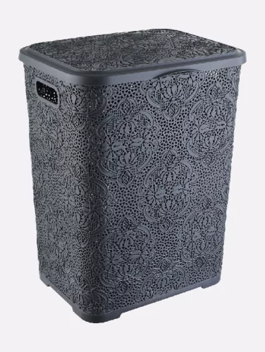 SZENNYESTARTÓ FEDELES MŰA. 42L, 4 SZÍN "LACE" 49,5*32,5*38,5CM