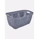 SZENNYESTARTÓ KOSÁR MŰA. 30L, 5 SZÍN "LACE" 23*35,5*51,5CM