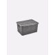 TÁROLÓDOBOZ SZÖGL. TETŐVEL MŰA. 2,5L 3 SZÍN "LACE" 10,5*22,2*15,2CM