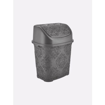   SZEMETES BILLENŐTETŐVEL MŰA. 6L 4SZÍN "LACE" 32*18,5*24CM