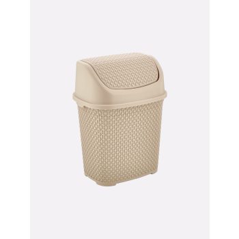   SZEMETES BILLENŐTETŐVEL MŰA. 6L 4 SZÍN "PEARL" 31,5*23,8*18,8CM