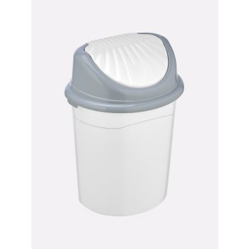 SZEMETES MŰA. 7L, 4 SZÍN "OYSTER" 34,5*24,5*20CM