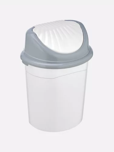 SZEMETES MŰA. 7L, 4 SZÍN "OYSTER" 34,5*24,5*20CM