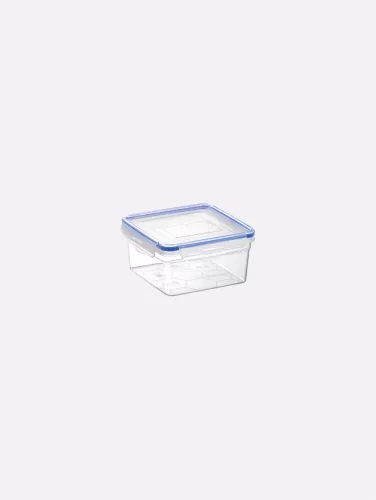 TÁROLÓDOBOZ SZÖGL. MŰA. PATENTZÁRAS TETŐVEL 340ML "SQUARE"