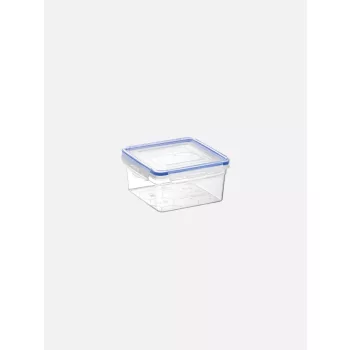   TÁROLÓDOBOZ SZÖGL. MŰA. PATENTZÁRAS TETŐVEL 650ML "SQUARE"