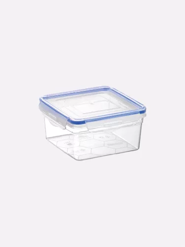 TÁROLÓDOBOZ SZÖGL. MŰA. PATENTZÁRAS TETŐVEL 2,6L "SQUARE"