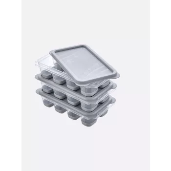   JÉGKOCKAKÉSZÍTŐ 3DB-OS FORMA SZILIKONNAL "MINI"