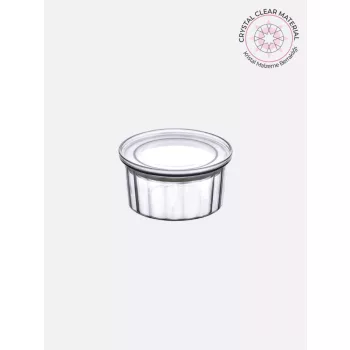 TÁROLÓDOBOZ 0,33L "CRYSTAL" MŰANYAG