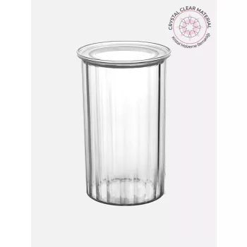 TÁROLÓDOBOZ 1L "CRYSTAL" MŰANYAG