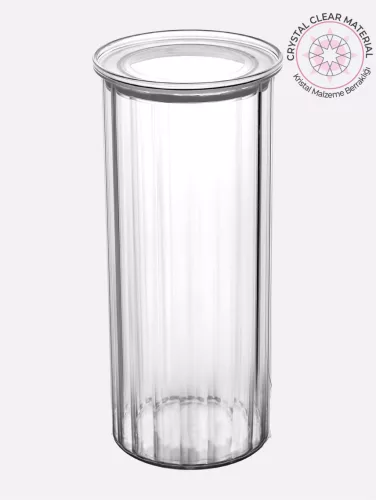 TÁROLÓDOBOZ 1,5L "CRYSTAL" MŰANYAG