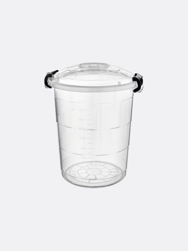 TÁROLÓVÖDÖR ZÁRHATÓ 12L ÁTLÁTSZÓ "TETRIS" MŰA.