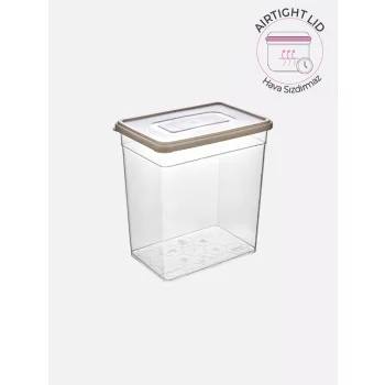 TÁROLÓDOBOZ TÉGLALAP ALAKÚ 3L "SOLO" MŰA.