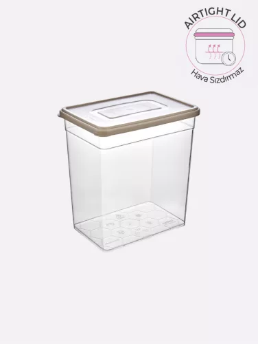 TÁROLÓDOBOZ TÉGLALAP ALAKÚ 3L "SOLO" MŰA.