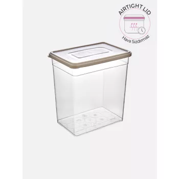 TÁROLÓDOBOZ NÉGYZET ALAKÚ 5,5L "SOLO" MŰA.