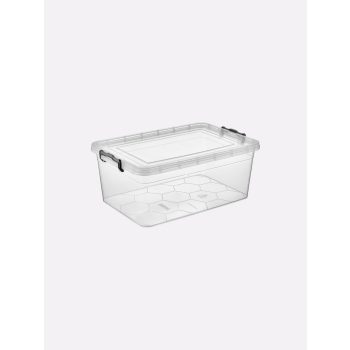 TÁROLÓDOBOZ PATENTZÁRAS TETŐVEL 'ECO' 9L MŰA.