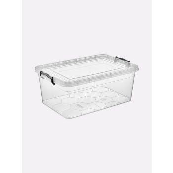   TÁROLÓDOBOZ PATENTZÁRAS TETŐVEL 'ECO' 20L MŰA.