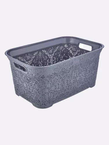KOSÁR CSIPKE MINTA 'SLIM'  35L TÖBB FÉLE SZÍN MŰA.