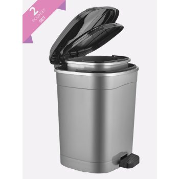   SZEMETES SZETT MŰA. PEDÁLOS 'CLASICO' 2DB-OS 30/50L