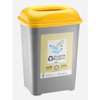 SZELEKTÍV HULLADÉKGYÜJTŐ MŰA. MŰANYAGHOZ 50L