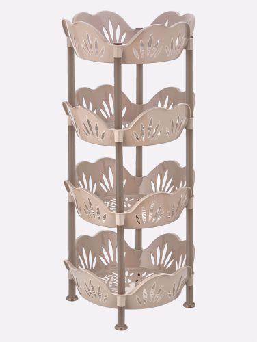 POLC 4 SZINTES MŰA. 39X39X82CM 4F.