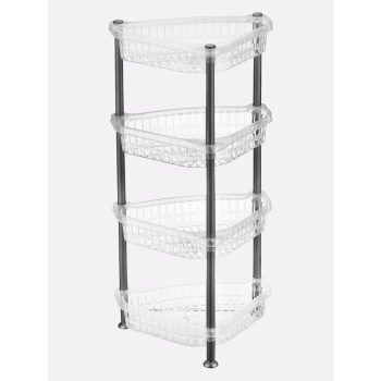 FÜRDŐSZOBAI POLC 4 SZINTES MŰA. 28X37,5X80CM