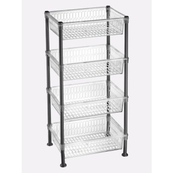 POLC 4 SZINTES MŰA. 29X39,5X80,5CM