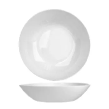 LEVESES TÁNYÉR MÉLY OPÁL 500ML 20.4CM FEHÉR