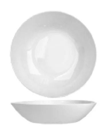 LEVESES TÁNYÉR MÉLY OPÁL 500ML 20.4CM FEHÉR