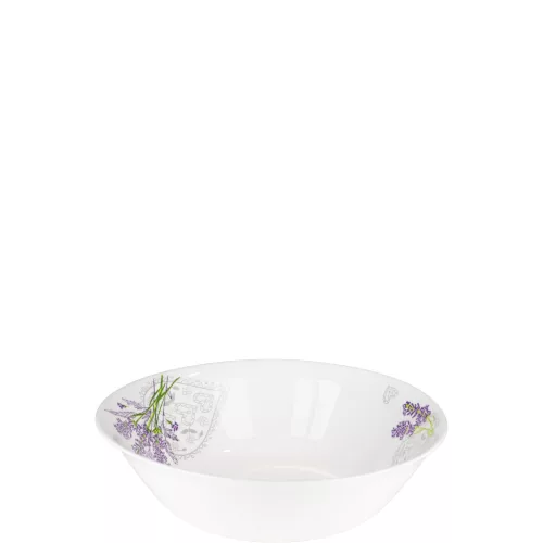 TÁL SALÁTÁS OPÁL 22,7CM 1500ML LEVENDULÁS