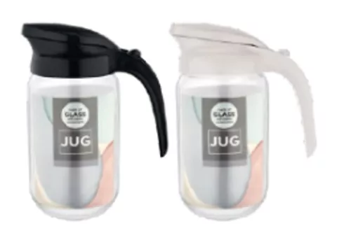 KANCSÓ ÜVEG 1000ML MŰANYAG FEDŐVEL 2F.
