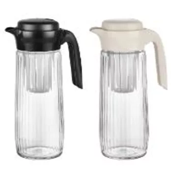   KANCSÓ ÜVEG BORDÁZOTT 1500ML MŰANYAG FEDŐVEL 2F. SZŰRŐS