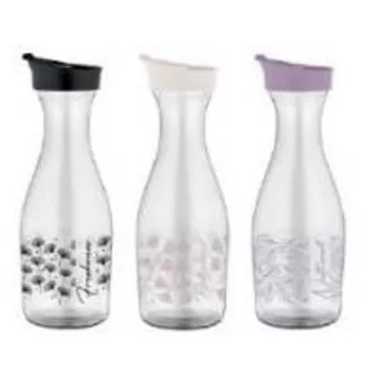 KANCSÓ ÜVEG 1000ML MŰANYAG FEDŐVEL 3F.