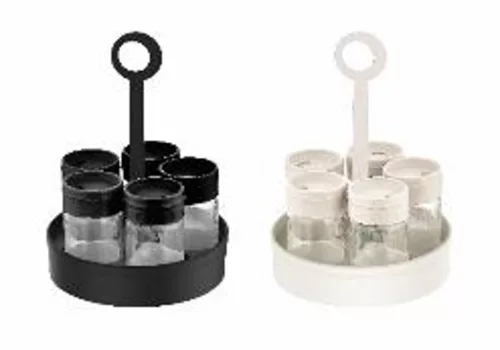 FÜSZERTARTÓ KÉSZLET ÜVEG 5DB-OS 105ML  2F.