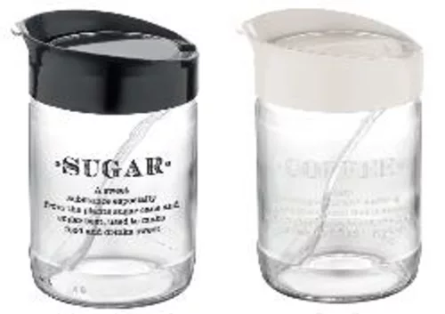 FŰSZERTARTÓ ÜVEG, MŰA. FEDŐVEL+KANÁLLAL 580ML 2F.