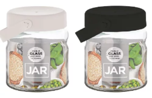 FŰSZERTARTÓ ÜVEG, MŰA. FEDÉLLEL 900ML 2F.