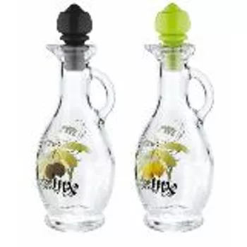 OLAJKIÖNTŐ ÜVEG, MŰA. FEDÉLLEL 250ML 2F.