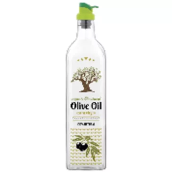 OLAJKIÖNTŐ ÜVEG, MŰA. FEDÉLLEL 750ML