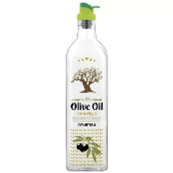 OLAJKIÖNTŐ ÜVEG, MŰA. FEDÉLLEL 500ML