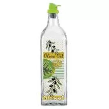 OLAJKIÖNTŐ ÜVEG, MŰA. FEDÉLLEL 1000ML