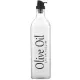 OLAJKIÖNTŐ ÜVEG, MŰA. FEDÉLLEL 750ML