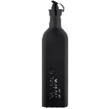 OLAJKIÖNTŐ ÜVEG MATT FEKETE, MŰA. FEDÉLLEL 500ML