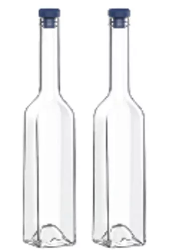 OLAJKIÖNTŐ ÜVEG, SZILIKON FEDÉLLEL 500ML