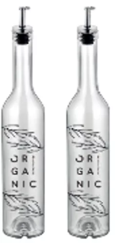 OLAJKIÖNTŐ ÜVEG, FÉM FEDÉLLEL 500ML