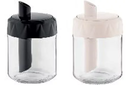 CUKORSZÓRÓ ÜVEG 210ML 2F. SZÍN