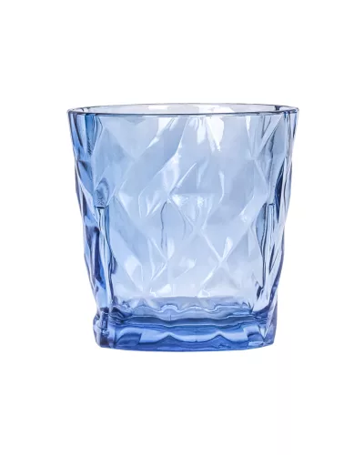 WHISKY POHÁR POLIKARBONÁT KÉK EXCLUSIVE PRISMA 200ML